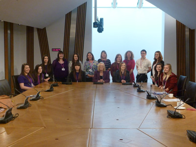 Members of Barra and Uist Youth Council